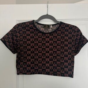 Vintage Fendi Cropped Shirt